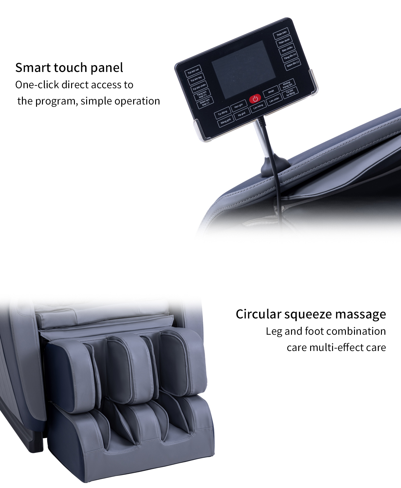 Super Long Massage Track massage chair